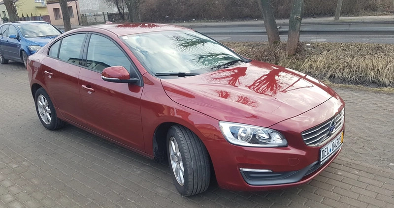 Volvo S60 cena 46000 przebieg: 87000, rok produkcji 2014 z Przedbórz małe 154